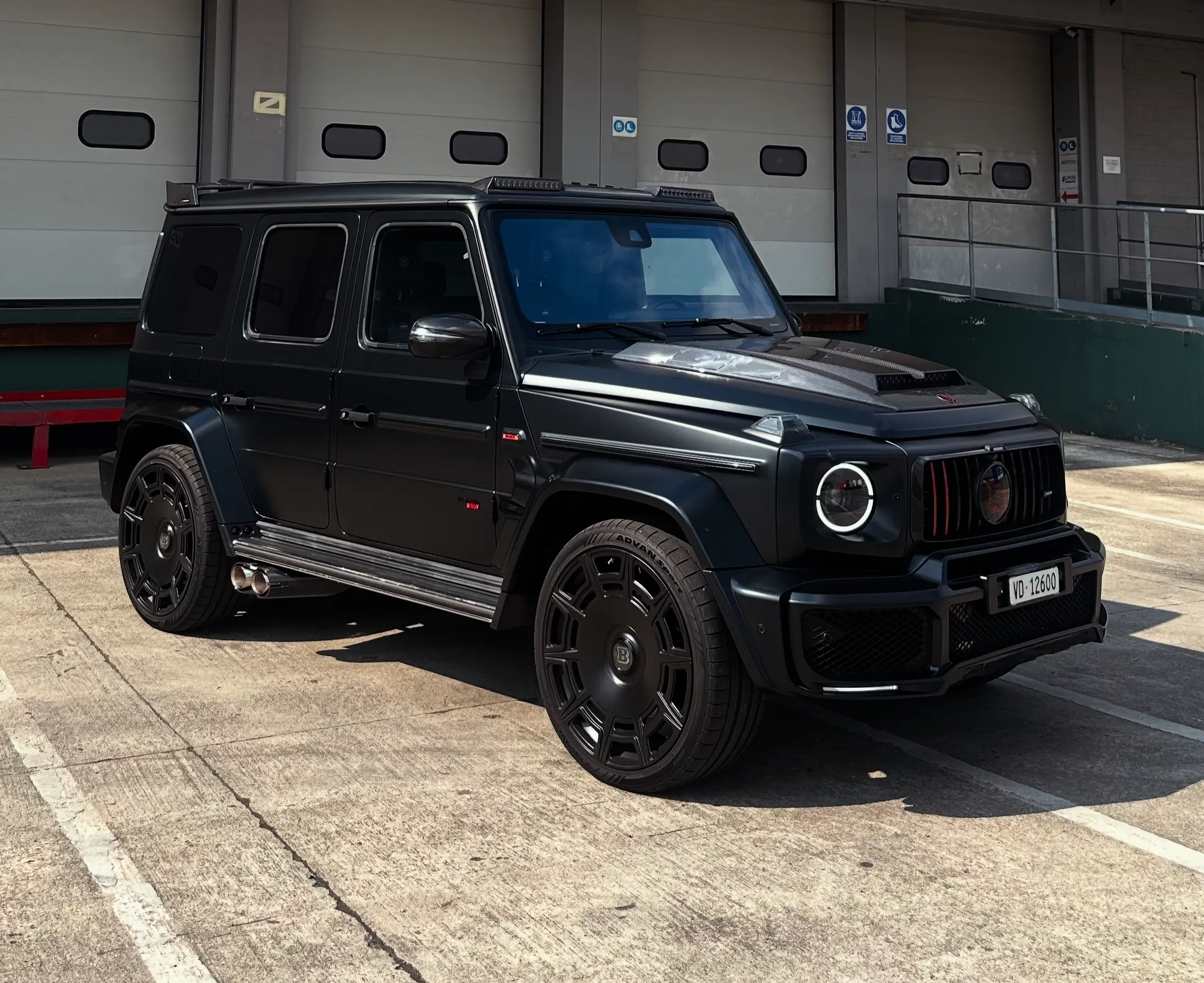 Photo d'une Mercedes G 800 brabus