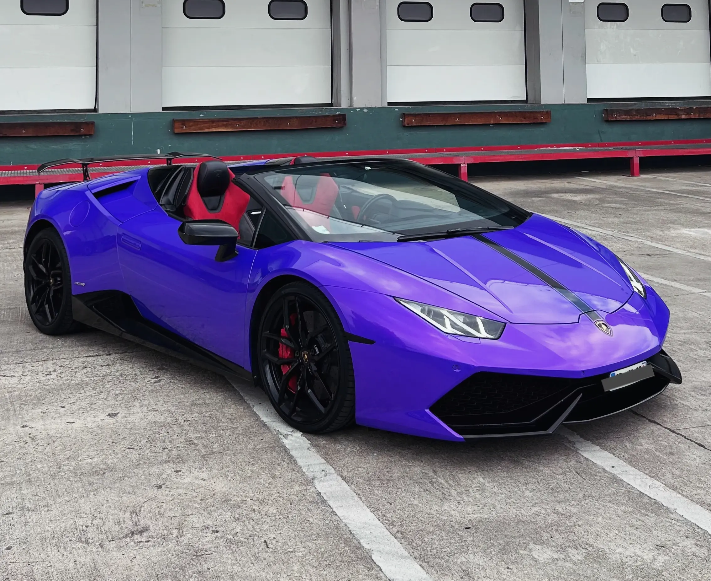 Photo d'une Lamborghini huracan evo